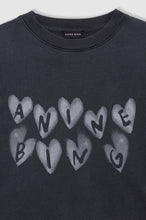 Charger l&#39;image dans la galerie, Anine Bing Sweatshirt Spencer Hearts Black