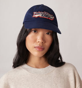 AUTRY x Maison Kitsuné Casquette Logo Unisex Navy