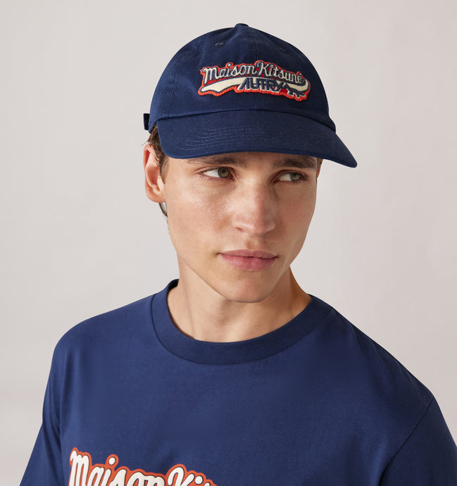 AUTRY x Maison Kitsuné Casquette Logo Unisex Navy