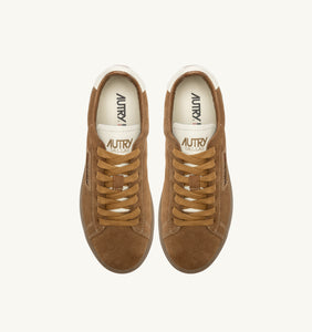 Autry Sneakers Dallas Low Suede Leather Sigaro UE11