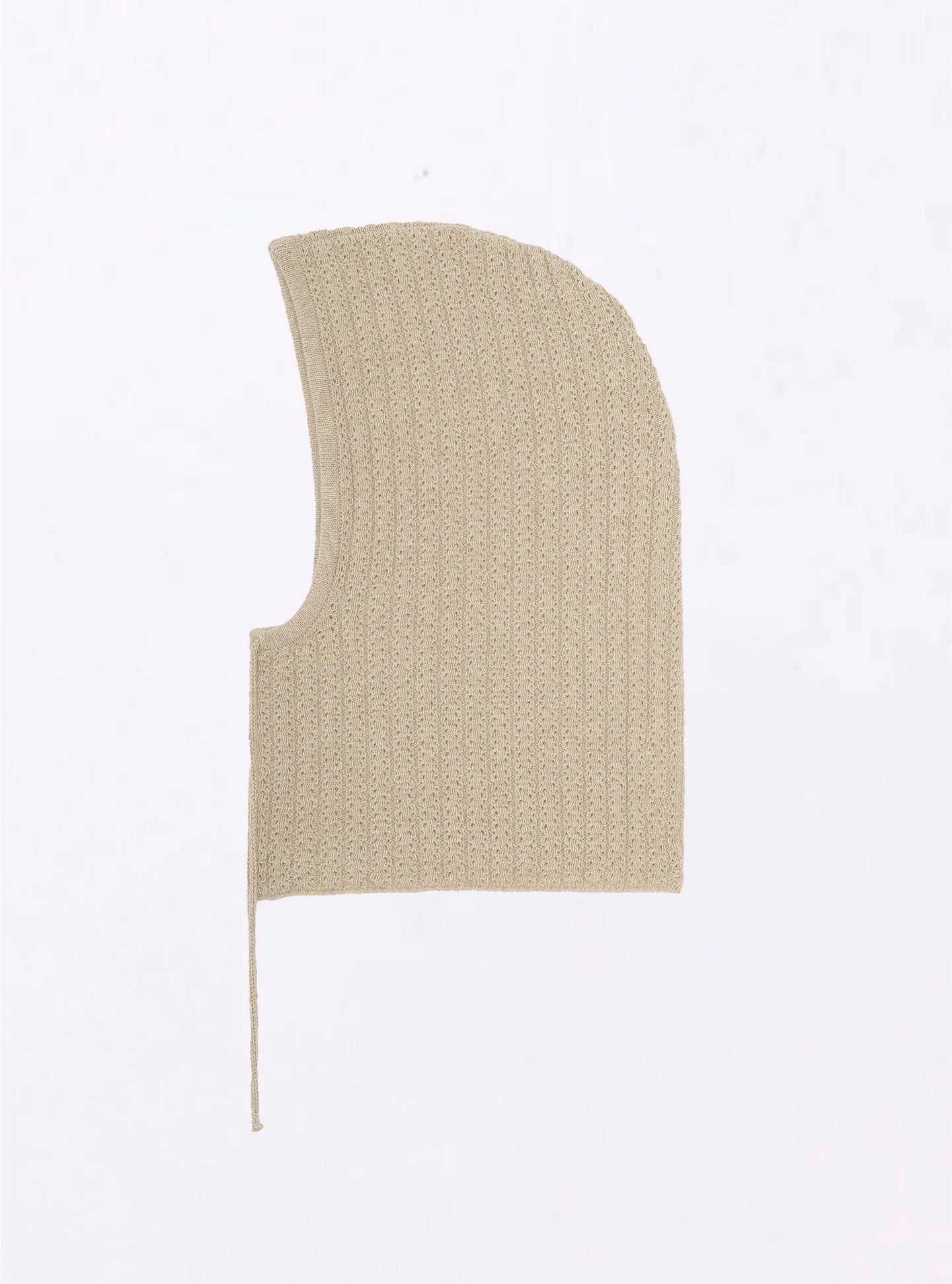 Molli Cagoule Verlaine en Maille Torsadée Désert