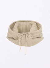 Charger l&#39;image dans la galerie, Molli Cagoule Verlaine en Maille Torsadée Désert