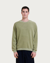 Charger l'image dans la galerie, Homecore Sweatshirt Aquae en Bouclette Green Clay