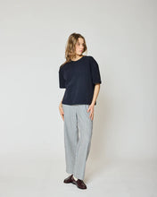 Charger l&#39;image dans la galerie, Homecore T-Shirt Artemis en Bouclette Dark Navy