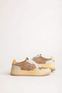 Autry Sneakers Medalist 01 Low Velours Taupe CC03