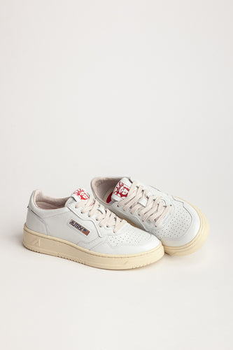Autry Sneakers Medalist 01 Low Leather White Liberty LI01