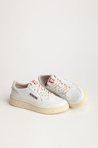 Autry Sneakers Medalist 01 Low Leather White Liberty LI01