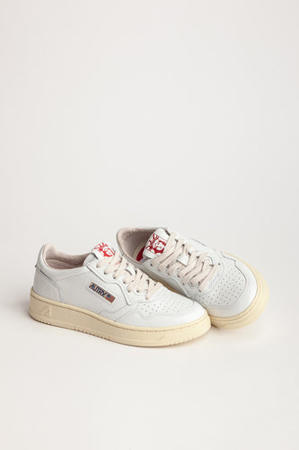 Autry Sneakers Medalist 01 Low Leather White Liberty LI02
