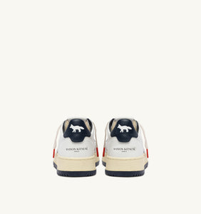 Autry x Maison Kitsuné Sneakers Medalist 01 Low Leather White Navy