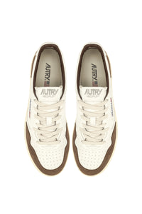 Autry Sneakers Medalist 01 Low Goat Suede Cigar GS34