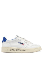 Charger l&#39;image dans la galerie, Autry Sneakers Medalist 01 Low Leather Blue ML06