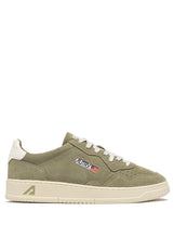 Charger l'image dans la galerie, Autry Sneakers Medalist 01 Low Suede Green UH09