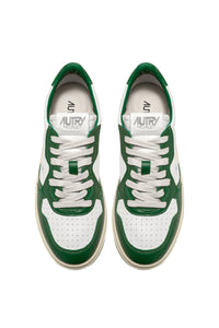 Autry Sneakers Medalist 01 Low Leather Green WB03
