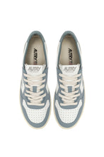 Charger l&#39;image dans la galerie, Autry Sneakers Medalist 01 Low Leather Blue WB56