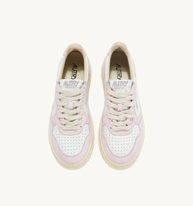 Autry Sneakers Medalist 01 Low Leather Goat Pink GH07