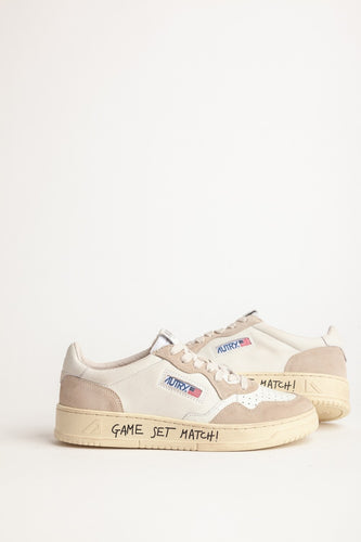 Autry Sneakers Medalist 01 Low Leather Draw White WC06