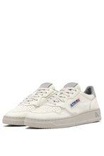 Charger l&#39;image dans la galerie, Autry Sneakers Medalist 01 Low Leather White EL01
