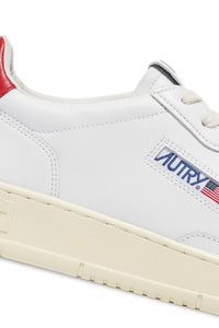 Autry Sneakers Medalist 01 Low Leather Red LL21