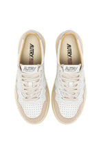 Charger l&#39;image dans la galerie, Autry Sneakers Medalist 01 Low Leather Suede Silver LS74