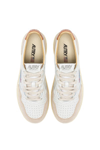 Autry Sneakers Medalist 01 Low Leather Suede Storm LS76