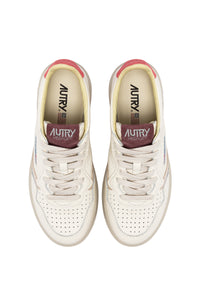 Autry Sneakers Medalist 01 Low Leather Rose NE01