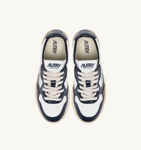 Autry Sneakers Medalist 01 Low Leather Blue Night RT06
