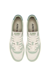 Autry Sneakers Medalist 01 Low Leather Suede Jade TS08