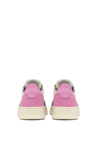 Autry Sneakers Medalist 01 Low Leather Suede Barbie TS09