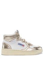 Charger l&#39;image dans la galerie, Autry Sneakers Medalist 01 Mid Leather Platinum WB16