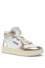 Charger l&#39;image dans la galerie, Autry Sneakers Medalist 01 Mid Leather Platinum WB16