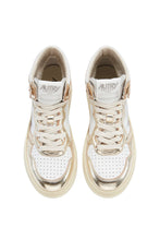 Charger l&#39;image dans la galerie, Autry Sneakers Medalist 01 Mid Leather Platinum WB16