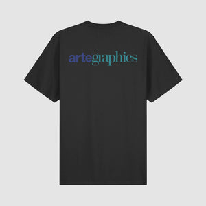 Arte T-Shirt Tommy Back Graphic Black