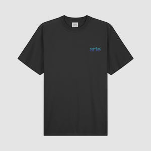 Arte T-Shirt Tommy Back Graphic Black