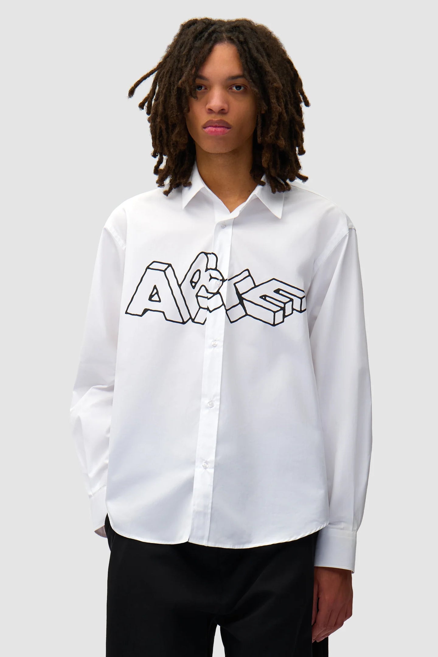 Arte Chemise Arte Blocs White