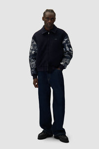 Arte Veste College Graffiti Navy