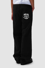 Charger l&#39;image dans la galerie, Arte Pantalon Back Pocket Graphic Black