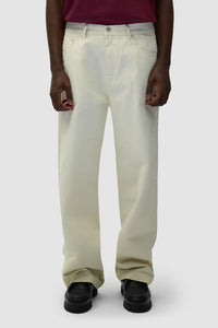 Arte Pantalon Back Pocket Graphic Cream