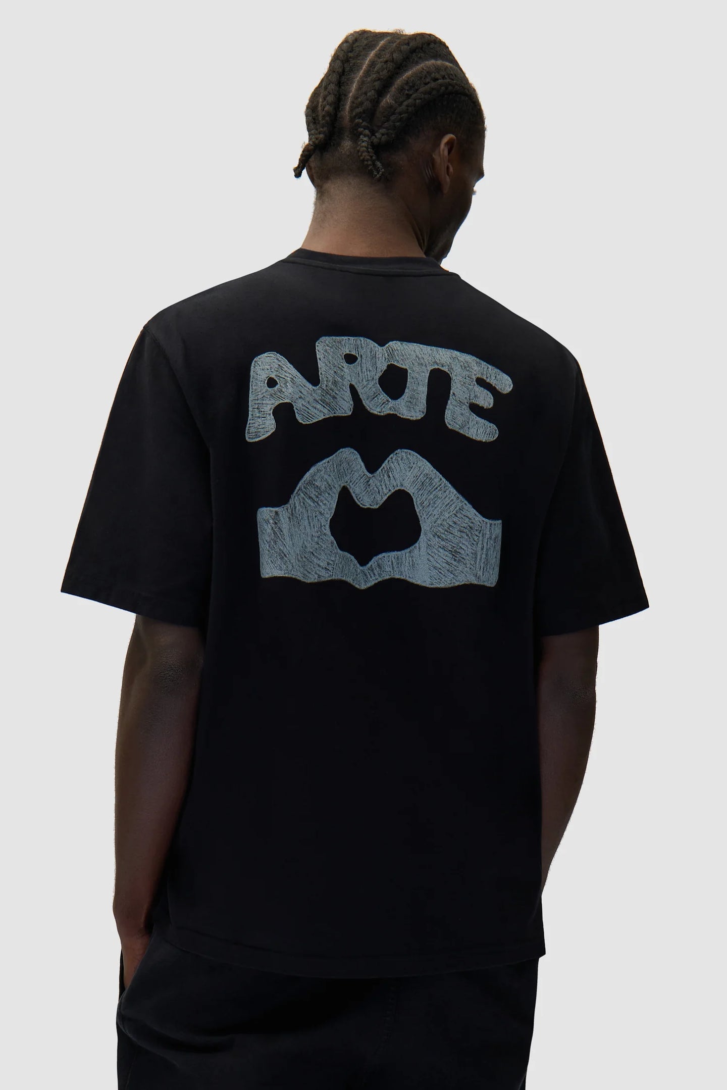 Arte T-Shirt Diels Stitch Black