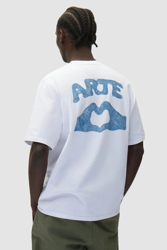 Arte T-Shirt Diels Stitch White