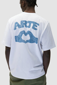 Arte T-Shirt Diels Stitch White
