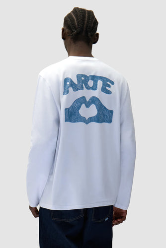 Arte T-Shirt Manches Longues Diels Stitch White