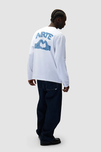 Arte T-Shirt Manches Longues Diels Stitch White