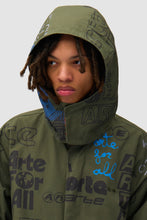 Charger l&#39;image dans la galerie, Arte Parka Art Saves Dark Green