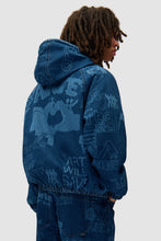 Charger l&#39;image dans la galerie, Arte Veste Graffiti Allover Bleach