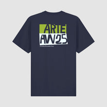 Charger l&#39;image dans la galerie, Arte T-Shirt Cut Out Print Navy