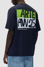 Charger l&#39;image dans la galerie, Arte T-Shirt Cut Out Print Navy
