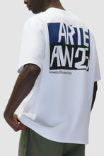 Charger l&#39;image dans la galerie, Arte T-Shirt Cut Out Print White