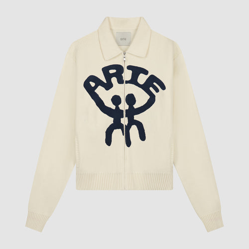 Arte Pull Cardigan Together Cream