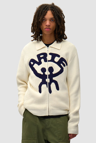 Arte Pull Cardigan Together Cream