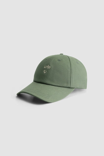 Arte Casquette avec Logo Coeur Green